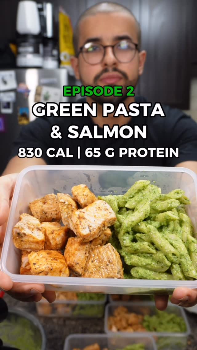 Green pasta (High Protein Higher Micros)
