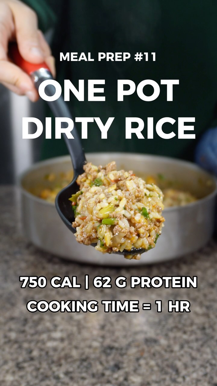 One pot dirty rice